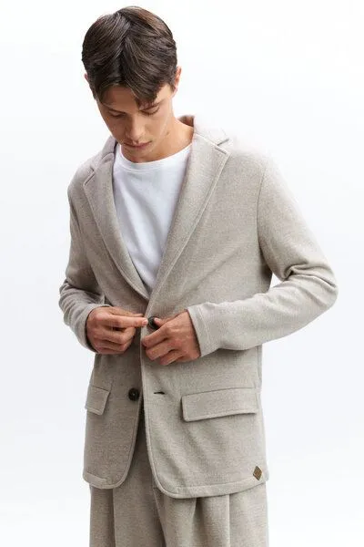 Stapf Herren Jacke Jose, Eske zweig écru, – Produktbild 4 von 4
