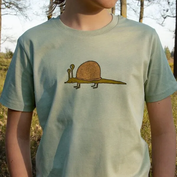 Cmig Cmig Kinder T-shirt Schnigel, Aloe (türkis), – Produktbild 1 von 4