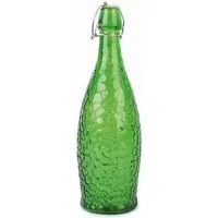 El Puente El Puente Glasflasche mit Bügelverschluss | Fair Trade & Handmade aus Indien – Produktbild 1 von 1
