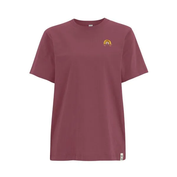 Iriedaily Iriedaily Skate Heart Tee, Plum (rot), – Produktbild 1 von 3