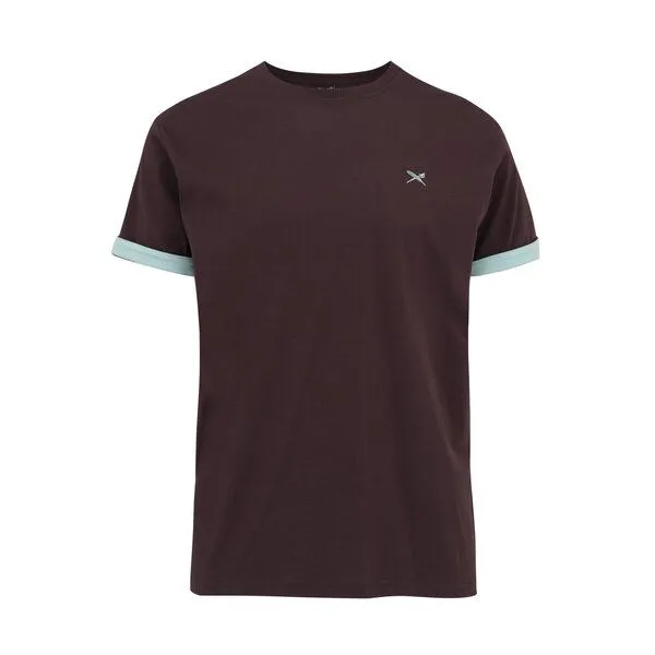 Iriedaily Iriedaily Turn Up Tee, Nightfall (rot/blau), – Produktbild 1 von 3