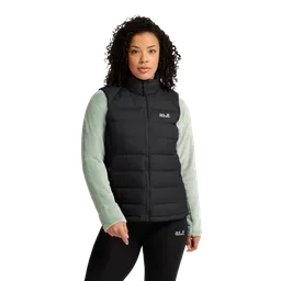 Jack Wolfskin Jack Wolfskin Wild Pass Down Vest Women Warme Fleeceweste Midlayer 3-in-1 System Damen XS black – Produktbild 1 von 1