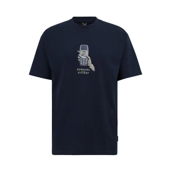 Iriedaily Iriedaily The Fittest T-Shirt, Midnight (blau), – Produktbild 1 von 3