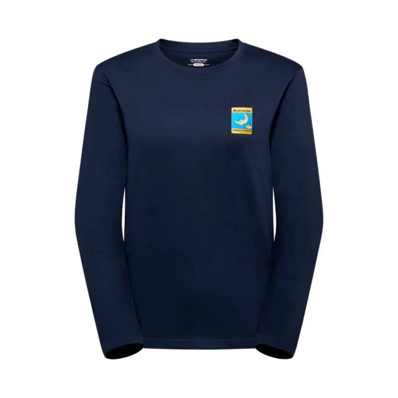 La Sportiva Langarmshirt La Sportiva Moon Climb, Bleu, – Produktbild 1 von 1