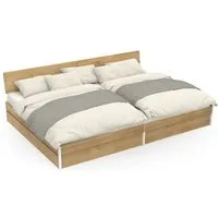 ekomia ekomia Familienbett Luna Storage, Weiß, – Produktbild 1 von 1