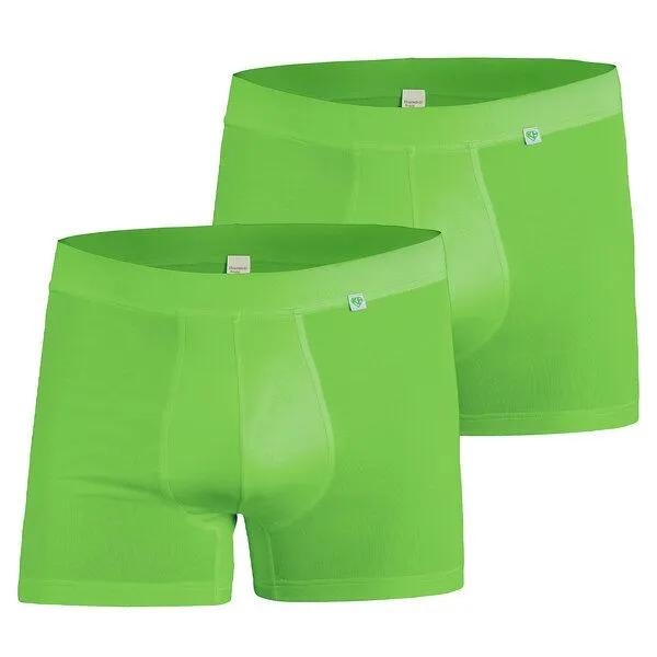 kleiderhelden kleiderhelden BeatBux 2er Pack Unterhose, 2x grün, – Produktbild 1 von 4
