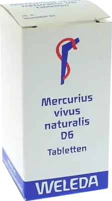 Weleda WELEDA MERCURIUS VIVUS NATURALIS D 6 Tabletten 80 St Tabletten – Produktbild 1 von 1