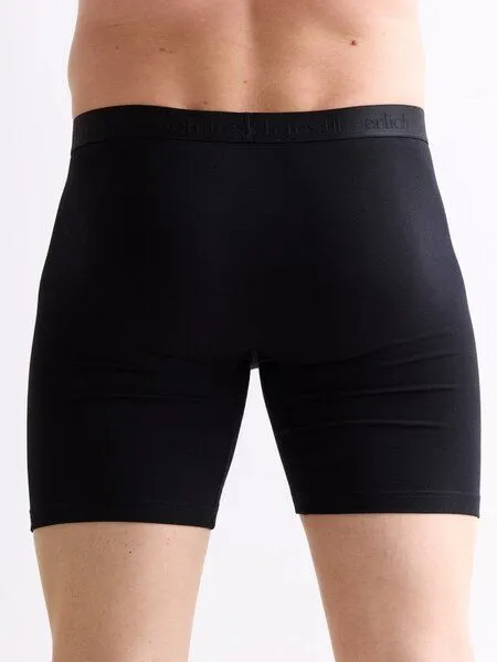erlich textil erlich textil Casual Cotton Lange Pants im 3er Pack, Schwarz, – Produktbild 2 von 8
