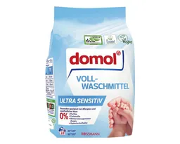 Domol Ultra Sensitiv Vollwaschmittel (18 WL (1,2 kg) – Produktbild 1 von 1
