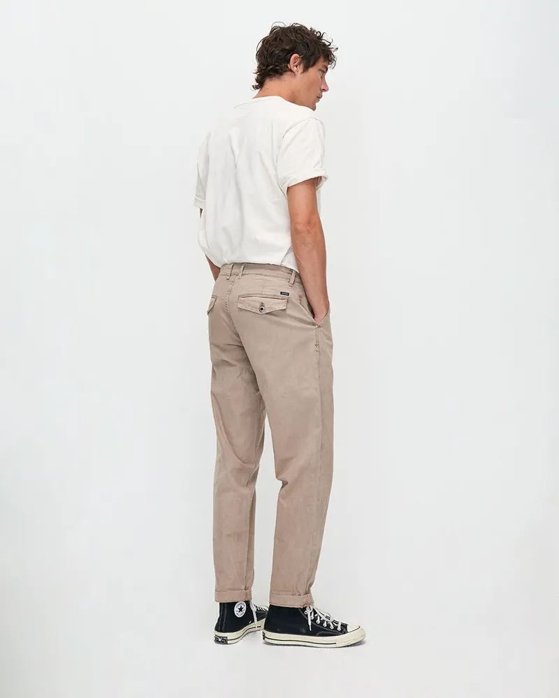 Kuyichi Kuyichi Herren vegan Chino-Hose Darren Beige, Beige, – Produktbild 1 von 3
