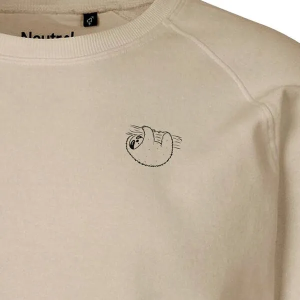 HANDGEDRUCKT HANDGEDRUCKT "Baumelmeister" Unisex Sweatshirt Neutral, Sand, – Produktbild 1 von 3