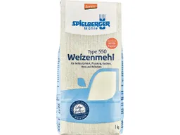 Spielberger Mühle Spielberger Mühle Bio-Weizenmehl Type 550, 1 kg – Produktbild 1 von 1