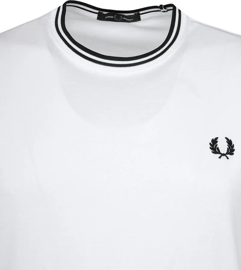 Fred Perry Fred Perry T-shirt Weiß - Größe XXL, Weiß, – Produktbild 3 von 4
