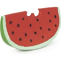 Oli & Carol Baby Greifling und Beißring Naturkautschuk Wally Watermelon Gr.1, Maße 14,5 x 8,5 x 2,7 cm – Produktbild 1 von 1