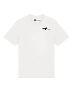 ilovemixtapes ilovemixtapes Unisex Bio T-Shirt mit Hai Brustdruck – handbedruckt & fair – Produktbild 1 von 1