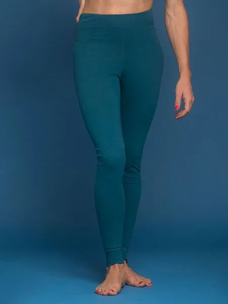 nice to meet me nice to meet me Essential Legging . Biobaumwolle, Aguamarine, – Produktbild 3 von 3