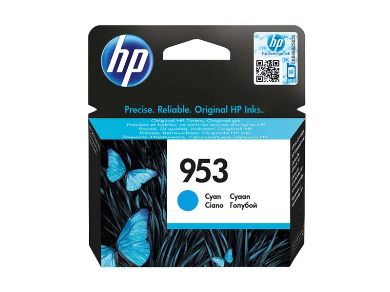 Hewlett Packard hp Tintenpatrone F6U12AE, Nr. 953 cyan – Produktbild 1 von 1