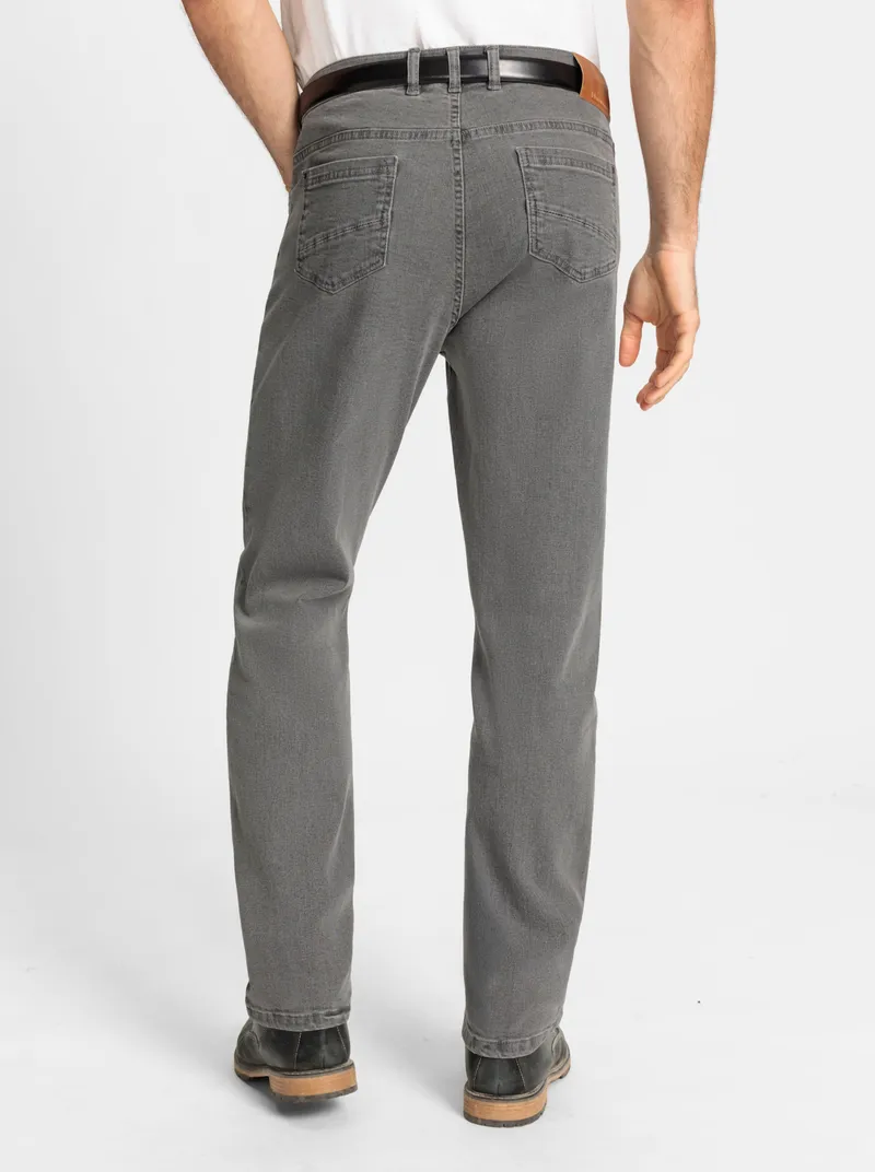 marco donati 5-Pocket-Jeans grey denim, Grey denim, – Produktbild 3 von 3