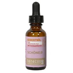 Benecos benecosBIO SCHÖNE:R GESICHTSÖL BIO-GRANATAPFELKERNÖL - REIFE HAUT – Produktbild 1 von 1
