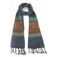 El Puente El Puente Schal | Fair Trade & Handmade aus Vietnam, Orange, – Produktbild 1 von 1