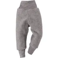 Engel natur Engel Natur Babyhose Bio-Merinowolle Fleece maschinenwaschbar melange-hellgrau Gr. 74/80 – Produktbild 1 von 1