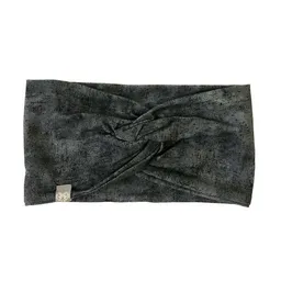 WiDDA berlin WiDDA berlin NEO Stirnband aus Bio-Baumwolle in Grau / Schwarz mit Print – Produktbild 1 von 1