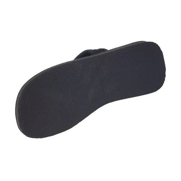 Les Tôngs Les Tôngs Juncus-V - Offene & vegane Zimtsandalen mit Zimtsohle Flip Flops, Schwarz, – Produktbild 4 von 4