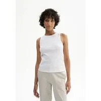 MELA MELA Ripp Tanktop Style DRISNA aus 100% Bio-Baumwolle, Weiss, – Produktbild 1 von 1