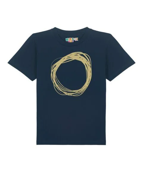 watabout.kids watabout.kids T-Shirt Kinder Kreis, French navy, – Produktbild 1 von 3