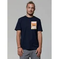 watapparel watapparel T-Shirt Unisex Tarot The Hamburger, French navy, – Produktbild 1 von 1