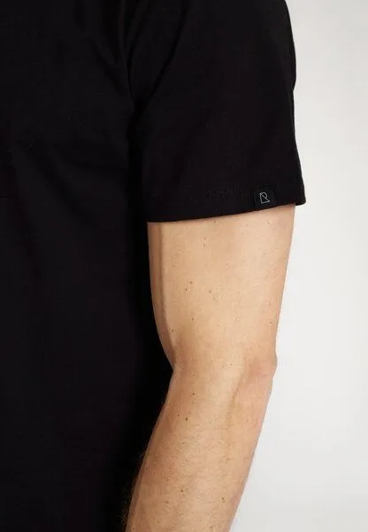 recolution Herren T-Shirt aus Bio-Baumwolle - AGAVE - recolution, Schwarz, – Produktbild 3 von 4