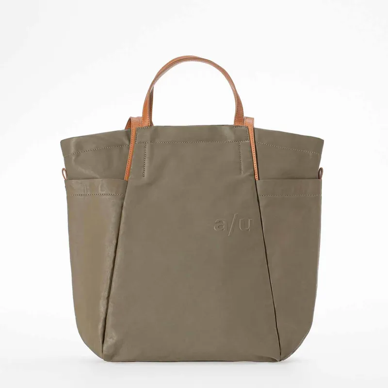 aunts & uncles aunts & uncles Japan Takamatsu Shopper mit 13" Notebookfach fallen rock, Green, – Produktbild 1 von 1