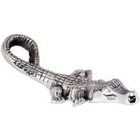 Mitienda Shop Mitienda Shop Weinflaschenhalter aus Zinn "Krokodil" – Produktbild 1 von 1