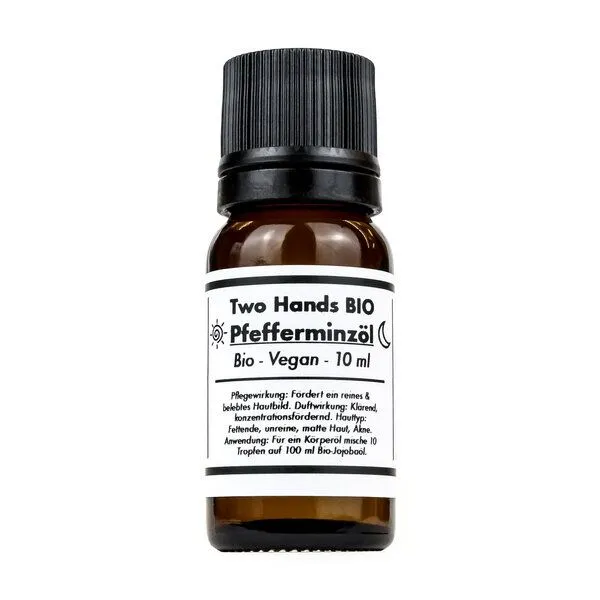 Two Hands BIO Two Hands BIO Pfefferminzöl 10 ml – Produktbild 1 von 1