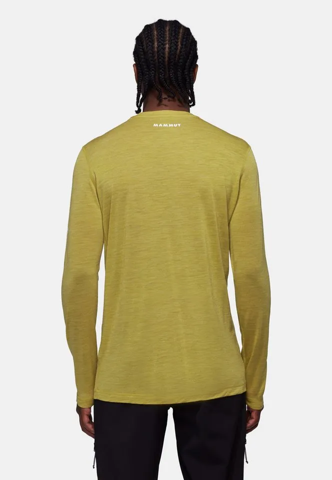Mammut Mammut Longsleeve Tree Wool FL Longsleeve Men, Grün, – Produktbild 3 von 5