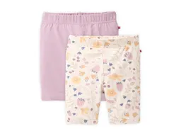People Wear Organic People Wear Organic 2er-Pack Radlerhose dunkelmalve mix Gr. 98/104 – Produktbild 1 von 1