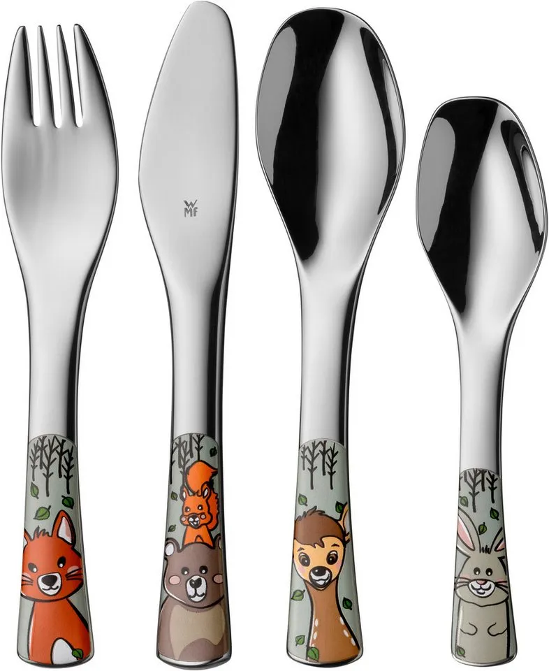 WMF WMF 4-teiliges Kinderbesteck-Set "Waldfreunde" – Produktbild 3 von 6