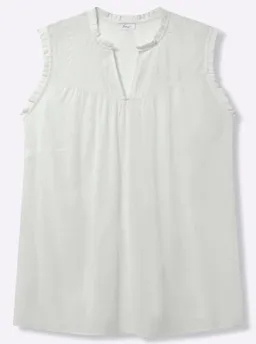 sheego Ärmellose Bluse – Produktbild 1 von 1
