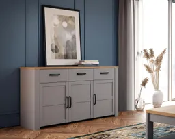 FORTE Sideboard Bohol, Sideboard, Soft-Close, Stauraum, Breite 166 cm – Produktbild 1 von 1
