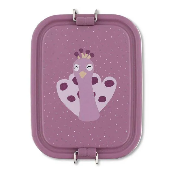 TRIXIE TRIXIE – Kinderbrotdose – Lunchbox aus Edelstahl – klein, Grey, – Produktbild 4 von 8