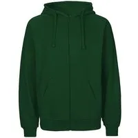 Neutral Neutral® Herren Unisex College Hoodie Zoodie Hoody Kapuzenjacke Sweatjacke, Bottle green, – Produktbild 1 von 1
