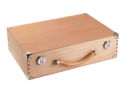 Moderationskoffer Buche "Exklusiv" leer – Produktbild 1 von 1