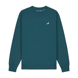 LIGARTI Bestickter Pullover – Eloise die Katze – LIGARTI Tiermanufaktur – Produktbild 1 von 1