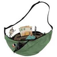 Ticket to the Moon Ticket to the Moon upcycled Bauchtasche/Crossbody Umhängetasche "Sling Bag", Basic jade green, – Produktbild 1 von 1