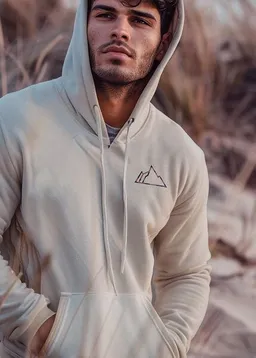 Kultgut Kultgut Biofair - Gemütlicher, flauschiger Hoodie / Little Sunrise - Mountain – Produktbild 1 von 1