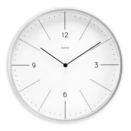 Hama Hama Wanduhr "Sardinien", Quarzuhr, ohne Ticken, analog, Ø 30 cm – Produktbild 1 von 1