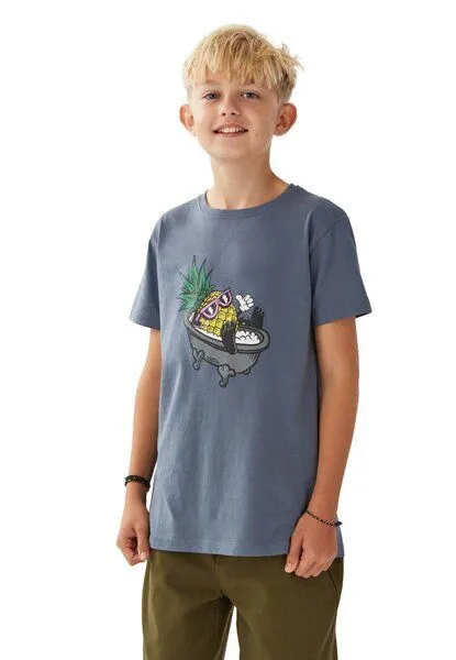 Band of Rascals Band of Rascals Chilax T-Shirt, Dove-blue, – Produktbild 5 von 6