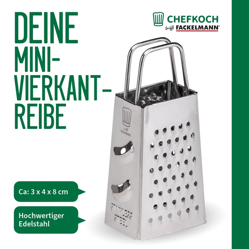 Chefkoch trifft Fackelmann Chefkoch trifft Fackelmann Mini-Vierkantreibe – Produktbild 3 von 3