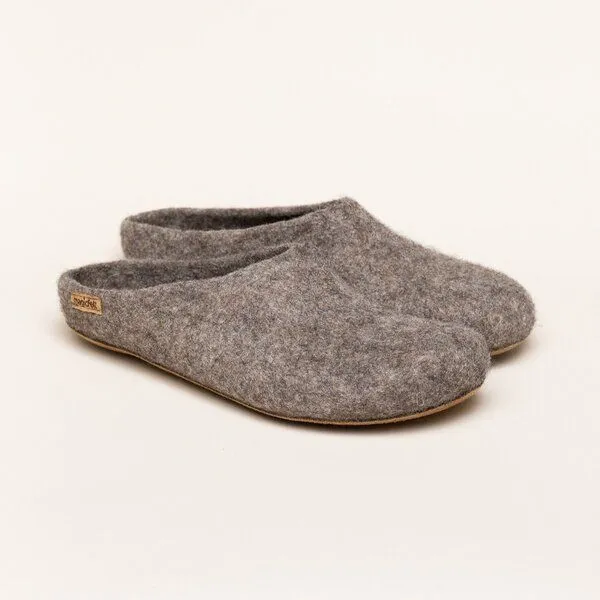 Magicfelt Magicfelt Filz-Hausschuh 713 aus 100% seltenen Wollen Pantoffel für Damen & Herren, Shetlandschaf, – Produktbild 1 von 4