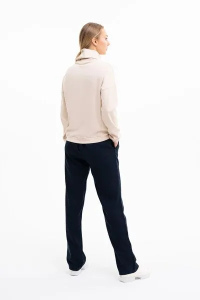 SHIPSHEIP SHIPSHEIP TURTLENECK JUMPER - Damen Pullover Bio-Baumwoll Mix, Natur (cream), – Produktbild 2 von 2